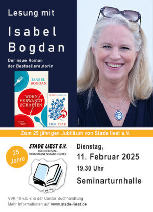 Lesung mit Isabel Bogdan am 11. Februar 2025 in der Seminarturnhalle
