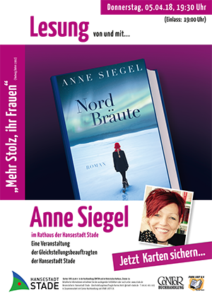 05.04.2018 - Lesung von und mit Anne Siegel