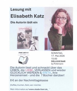 17.05.2026 - Elisabeth Katz liest in der Deluxxe Bar